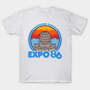 Retro Defunct Expo 86 World's Fair Vancouver Canada T-Shirt